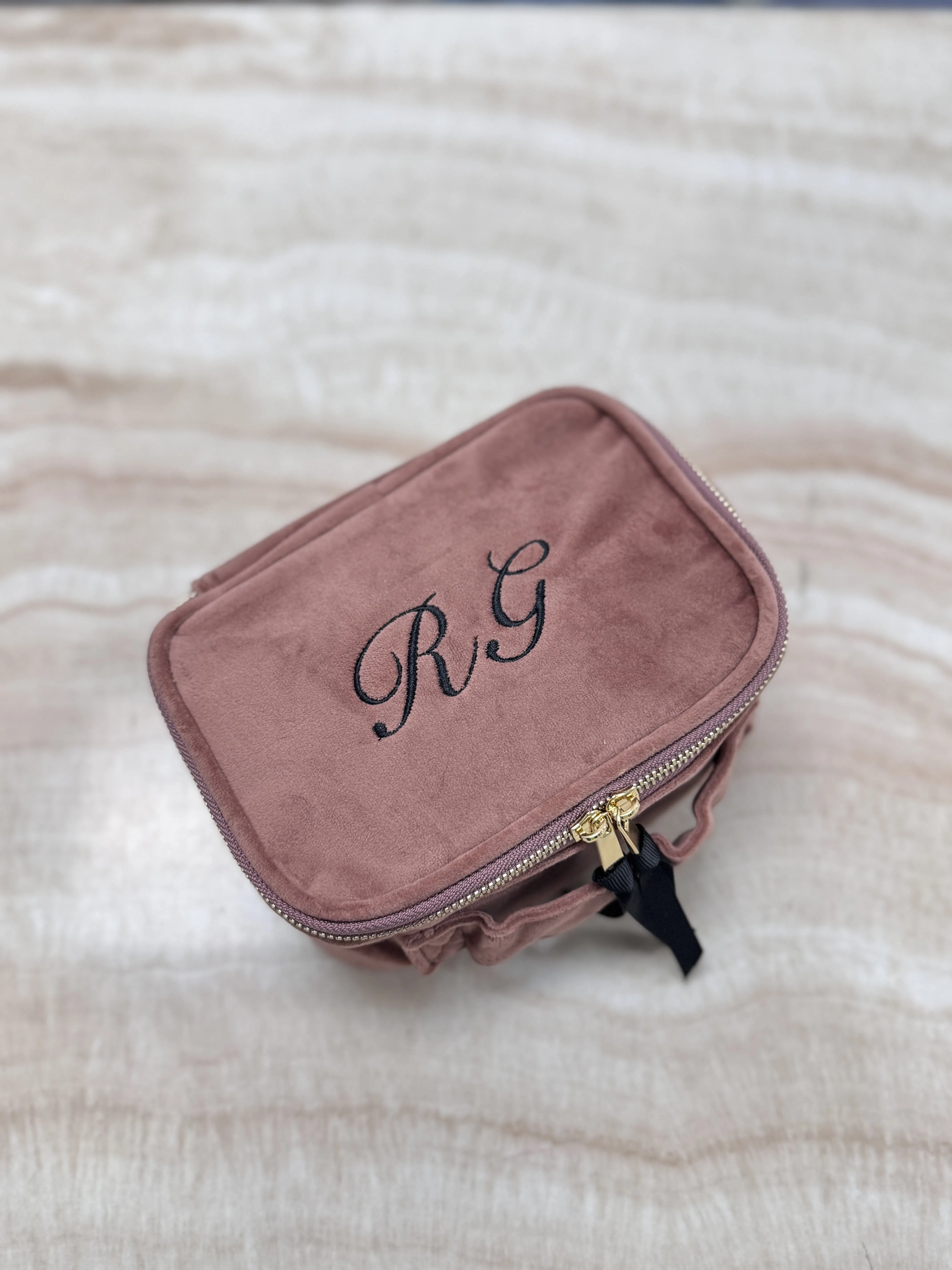 Small Beauty Box - Pink Velvet