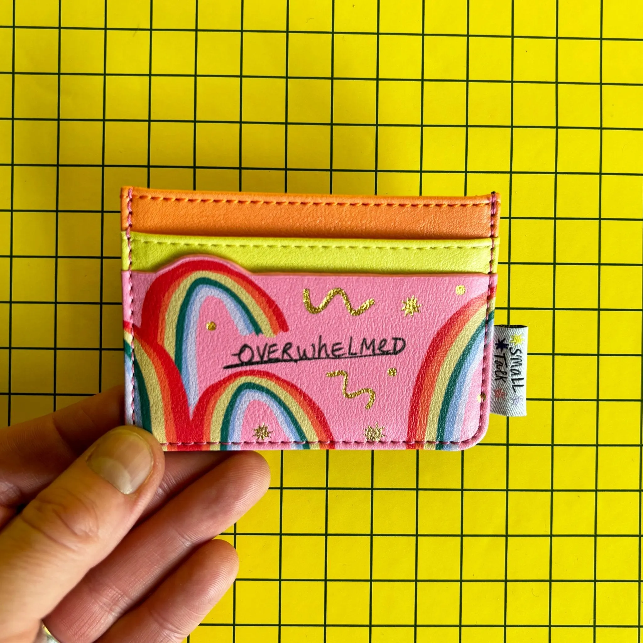 Small Talk 'Overwhelmed' Cardholder