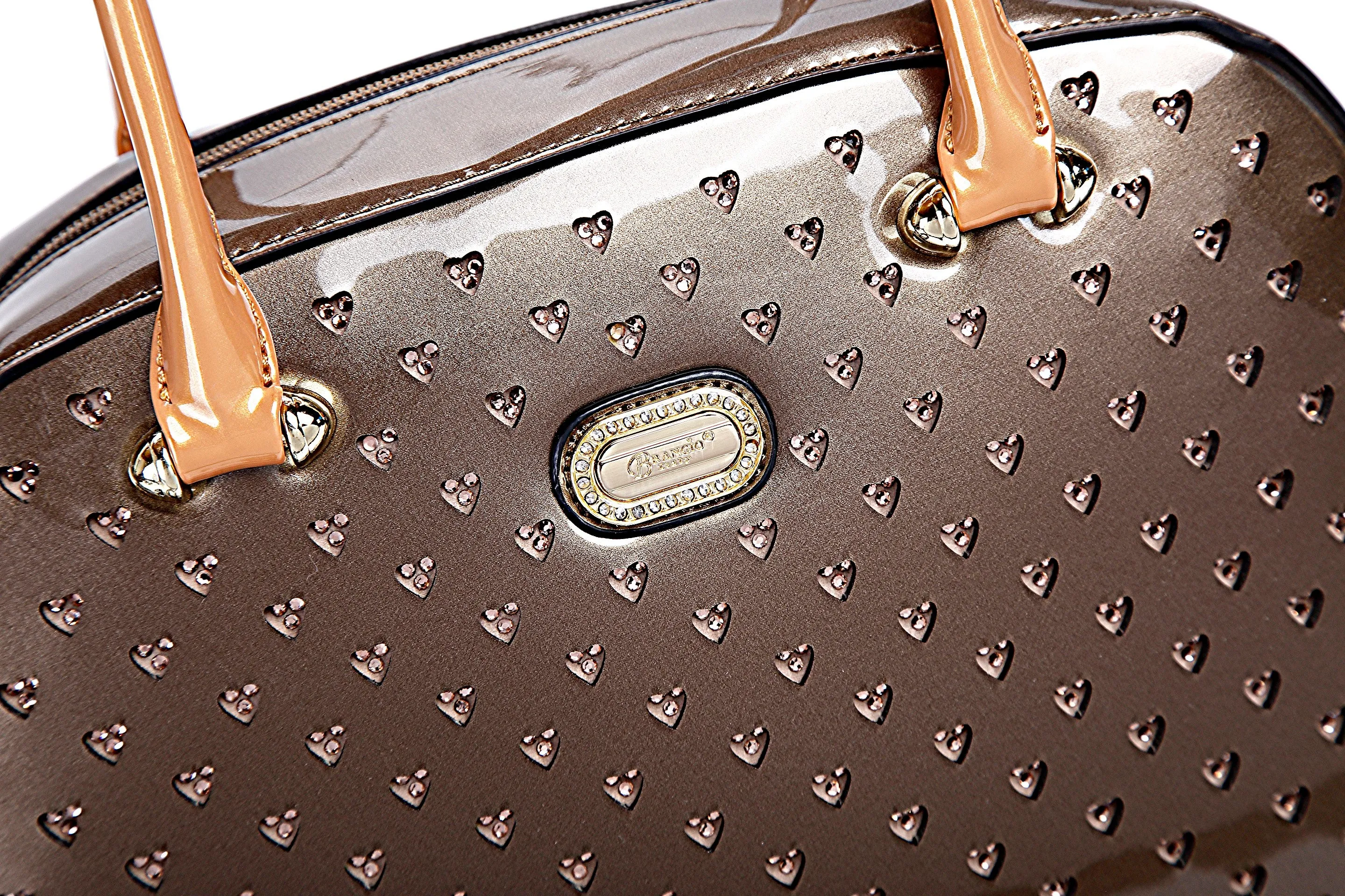 Starz Art Retro 3PC Set | Luxury Women Overnight Bag Set with Spinning Wheels [RZL RZO-3pcs/Set]