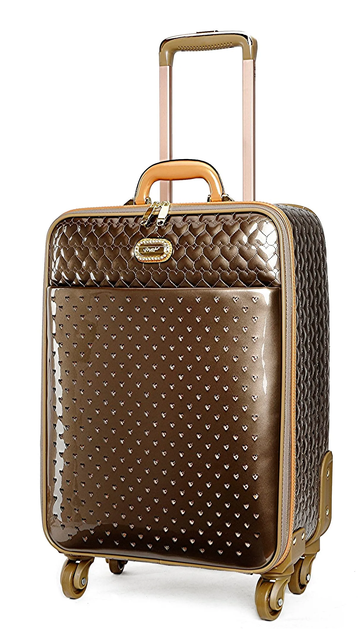 Starz Art Retro 3PC Set | Luxury Women Overnight Bag Set with Spinning Wheels [RZL RZO-3pcs/Set]
