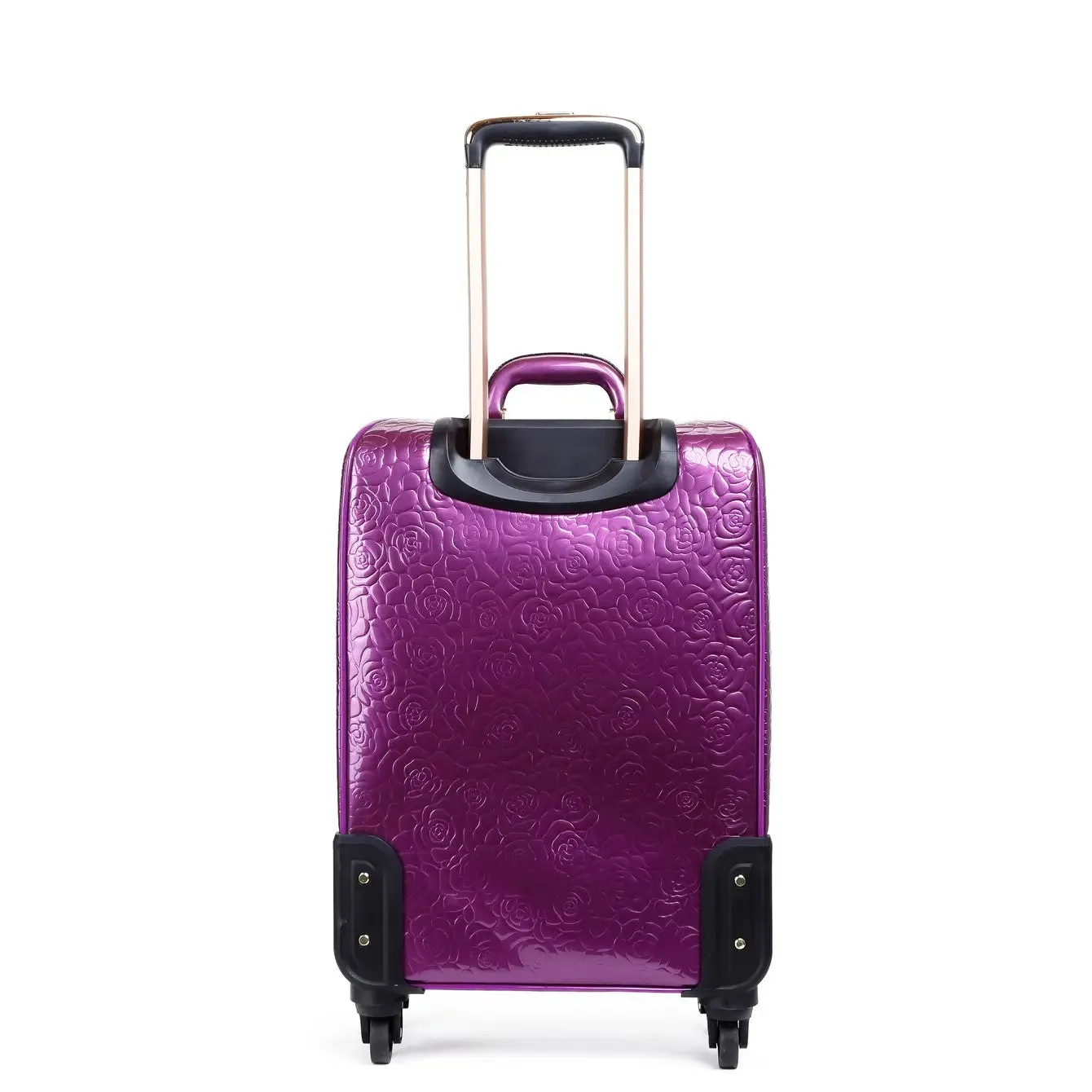 Starz Art Retro 3PC Set | Luxury Women Overnight Bag Set with Spinning Wheels [RZL RZO-3pcs/Set]