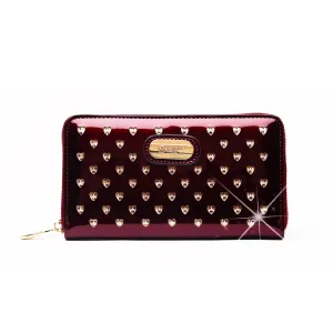 Starz Art Retro Vegan Leather Wristlet and Phone holder Wallet [RZW8368]