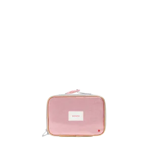 State Bags Rodgers Lunch Box - Pink & Silver Metallic