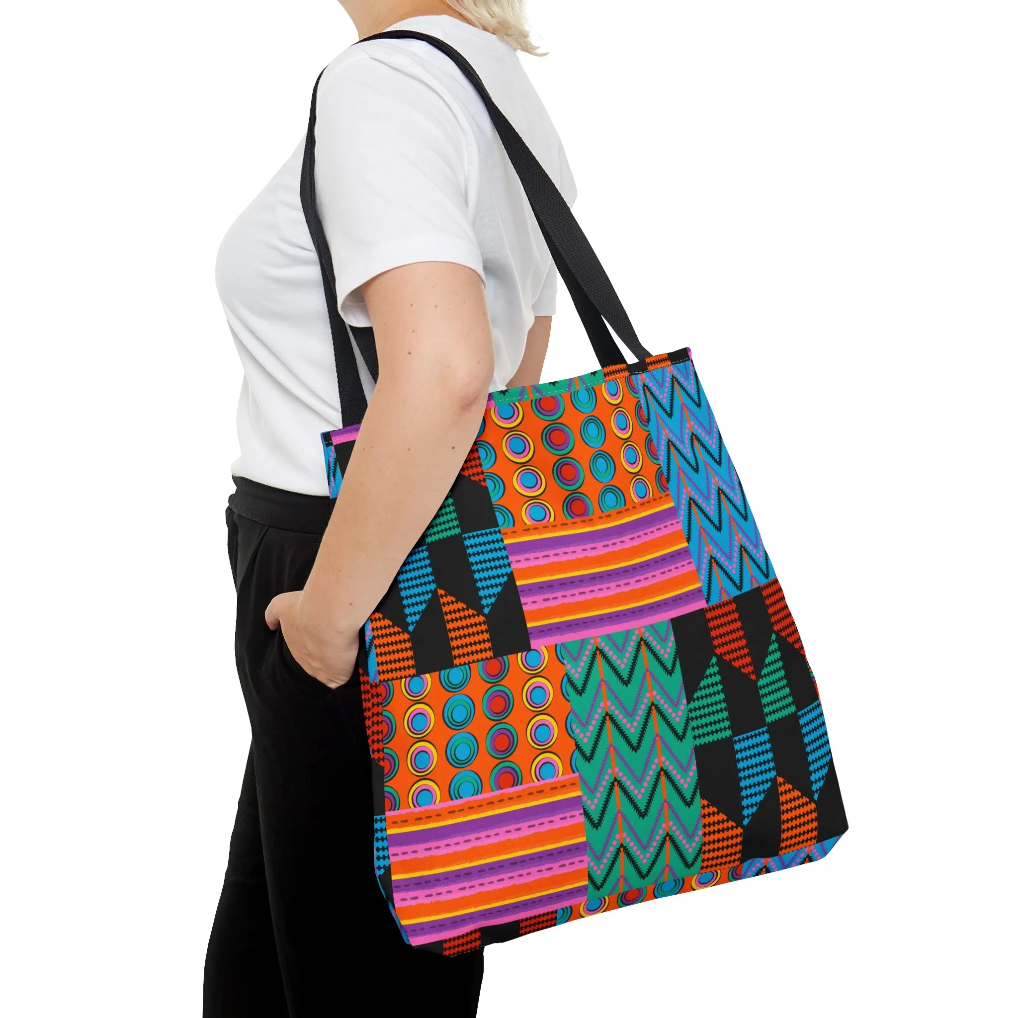 The "Mirage" Kente Tote Bag