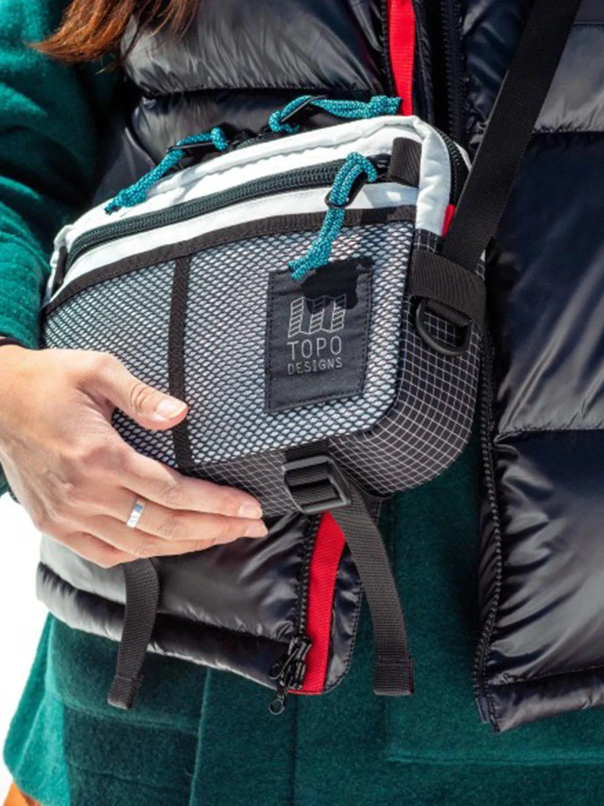 Topo Designs Block Bag Black