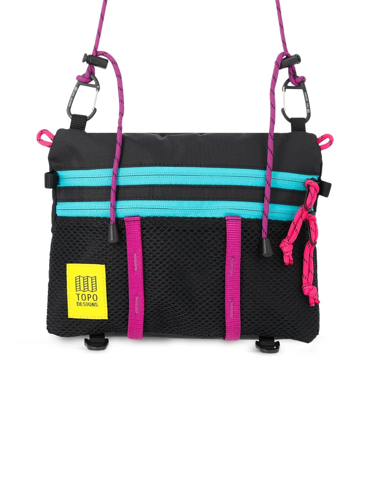 Topo Designs Mountain Accessory Shoulder Bag Black Grape