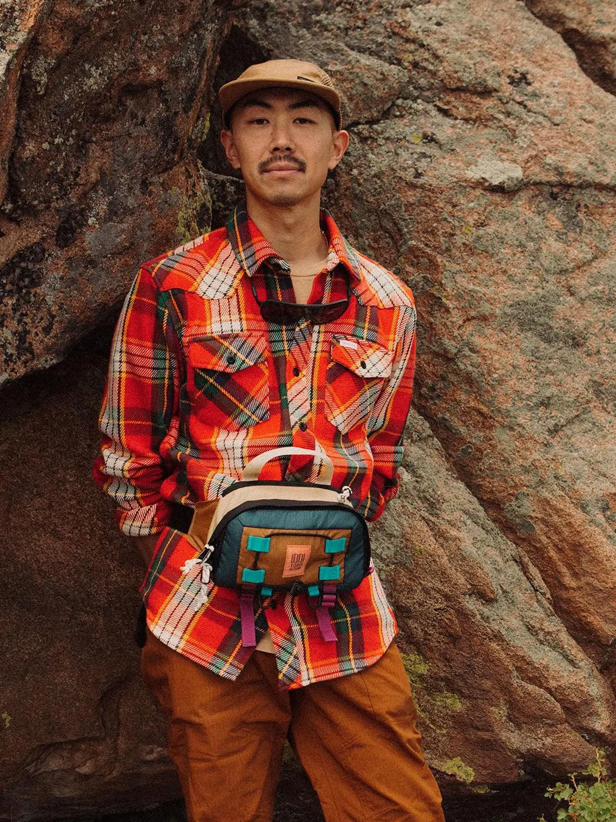 Topo Designs Mountain Hip Pack Black Blue