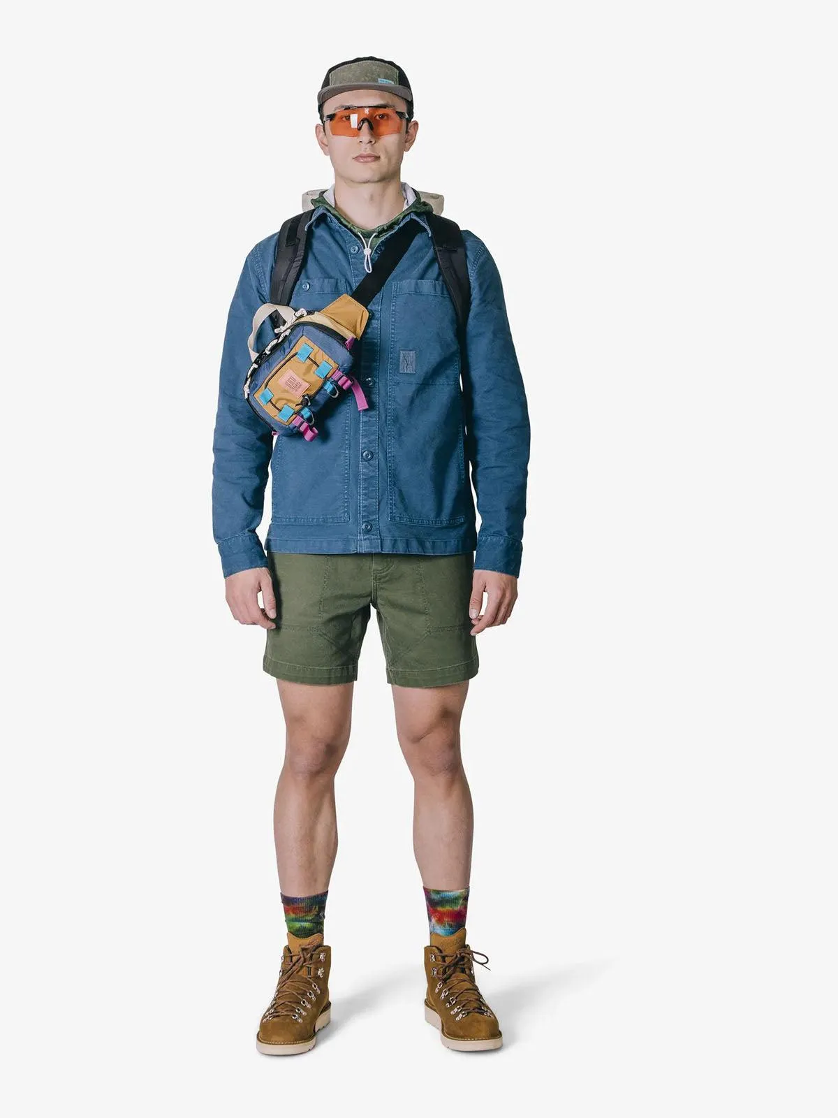 Topo Designs Mountain Hip Pack Black Blue