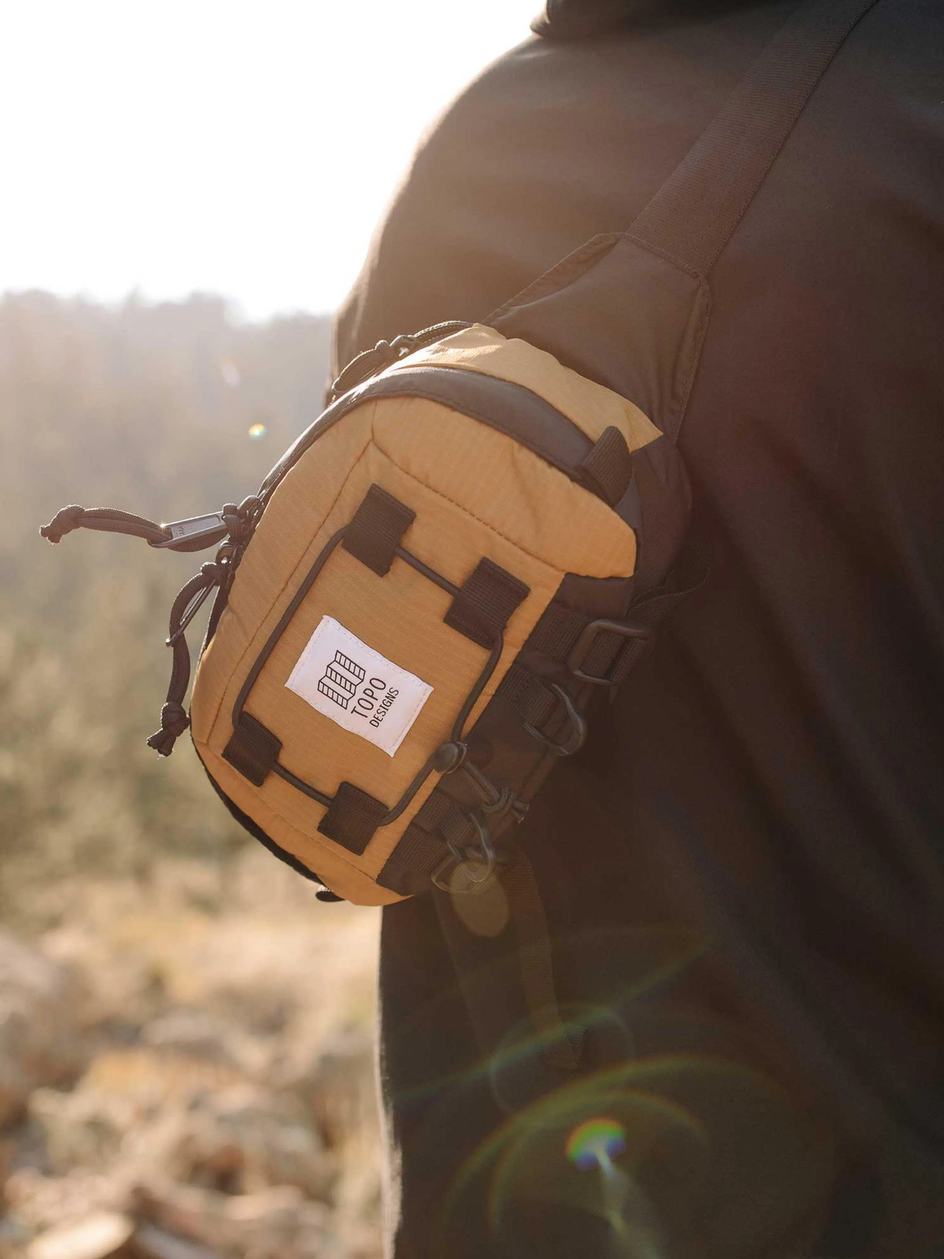 Topo Designs Mountain Hip Pack Black Blue