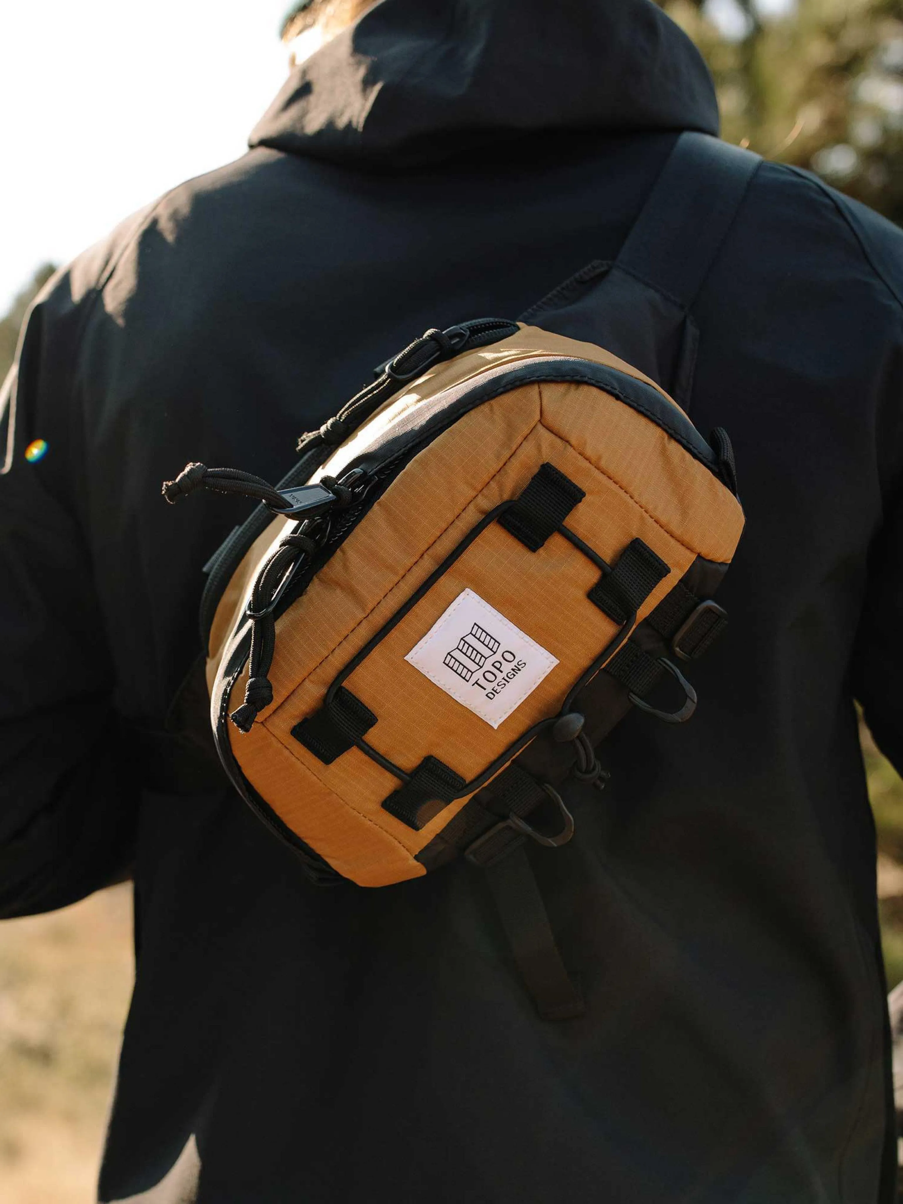 Topo Designs Mountain Hip Pack Black