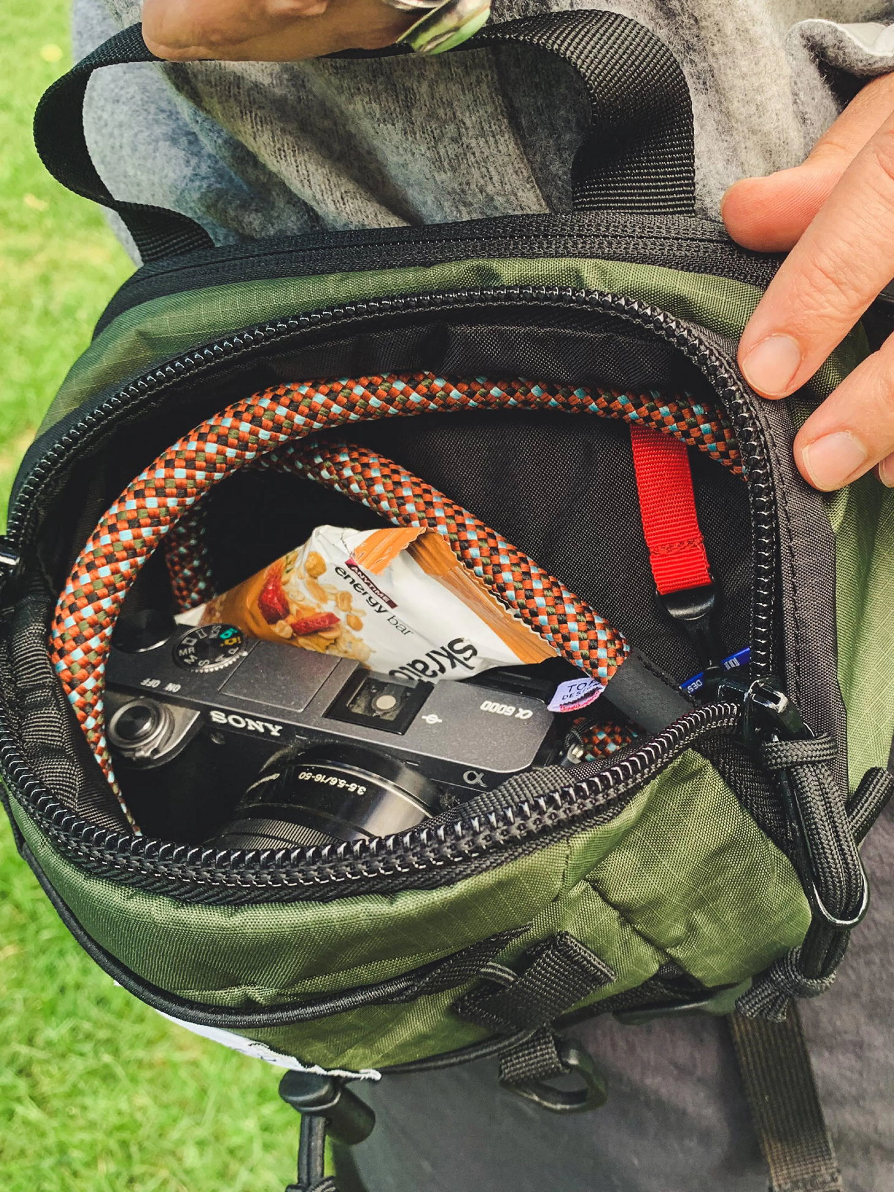 Topo Designs Mountain Hip Pack Black