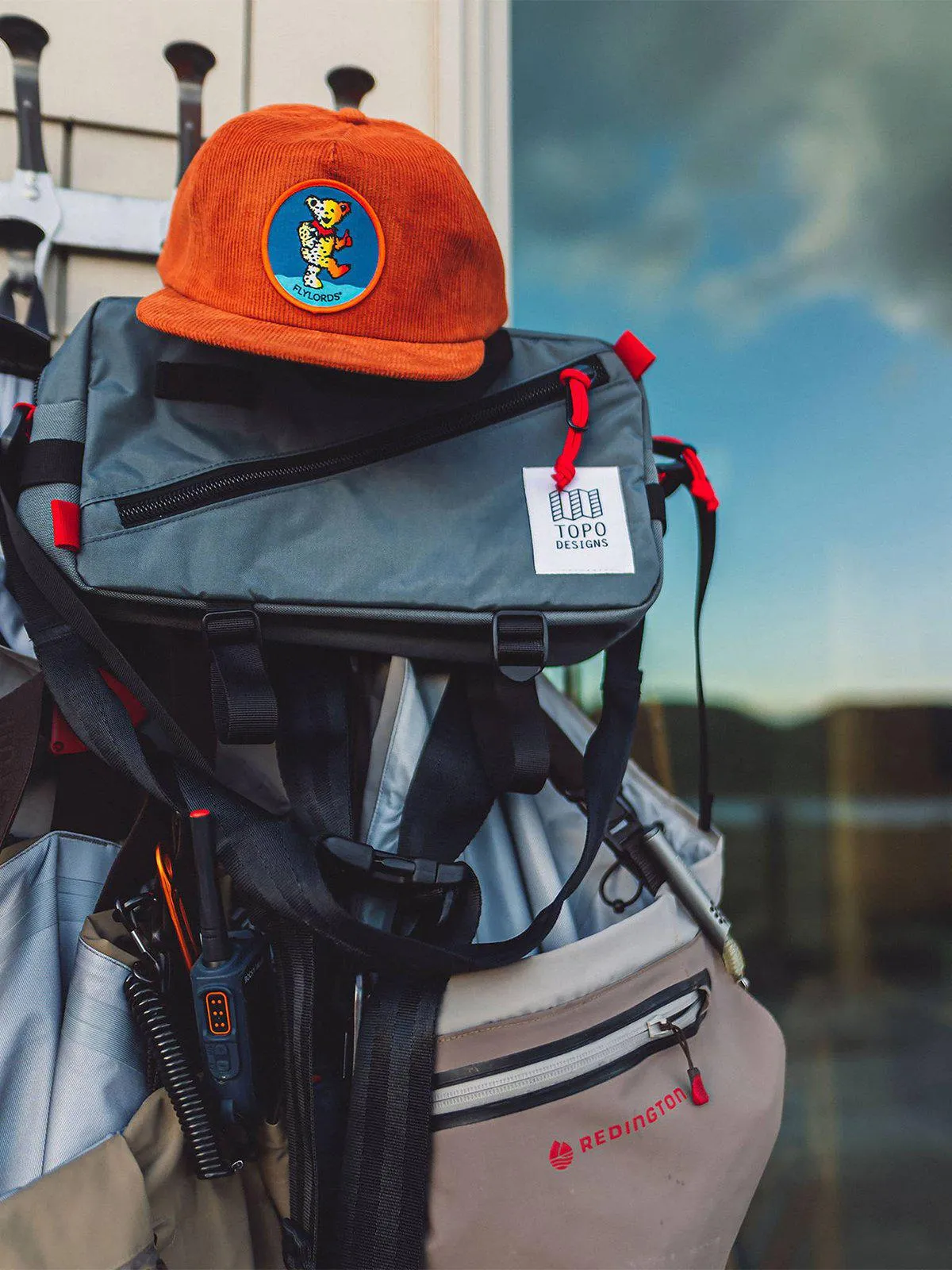 Topo Designs Quick Pack Charcoal