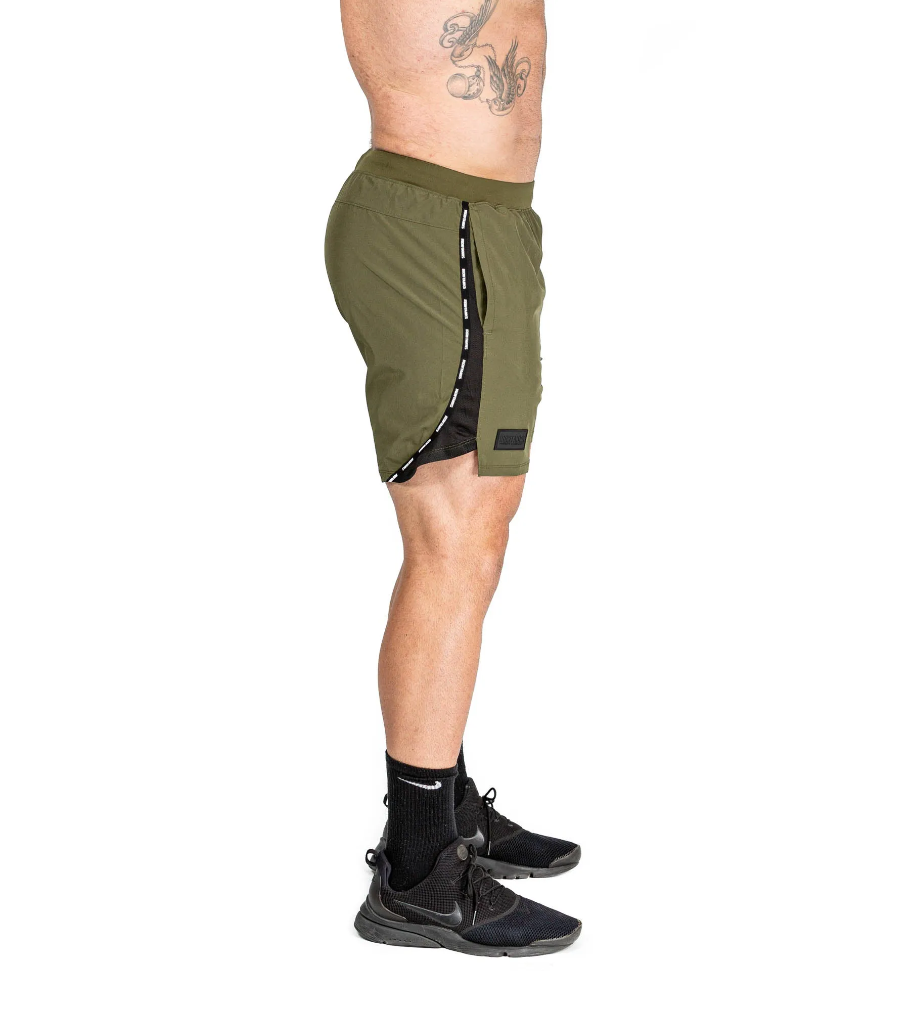 Torque Gym Shorts - Army Green