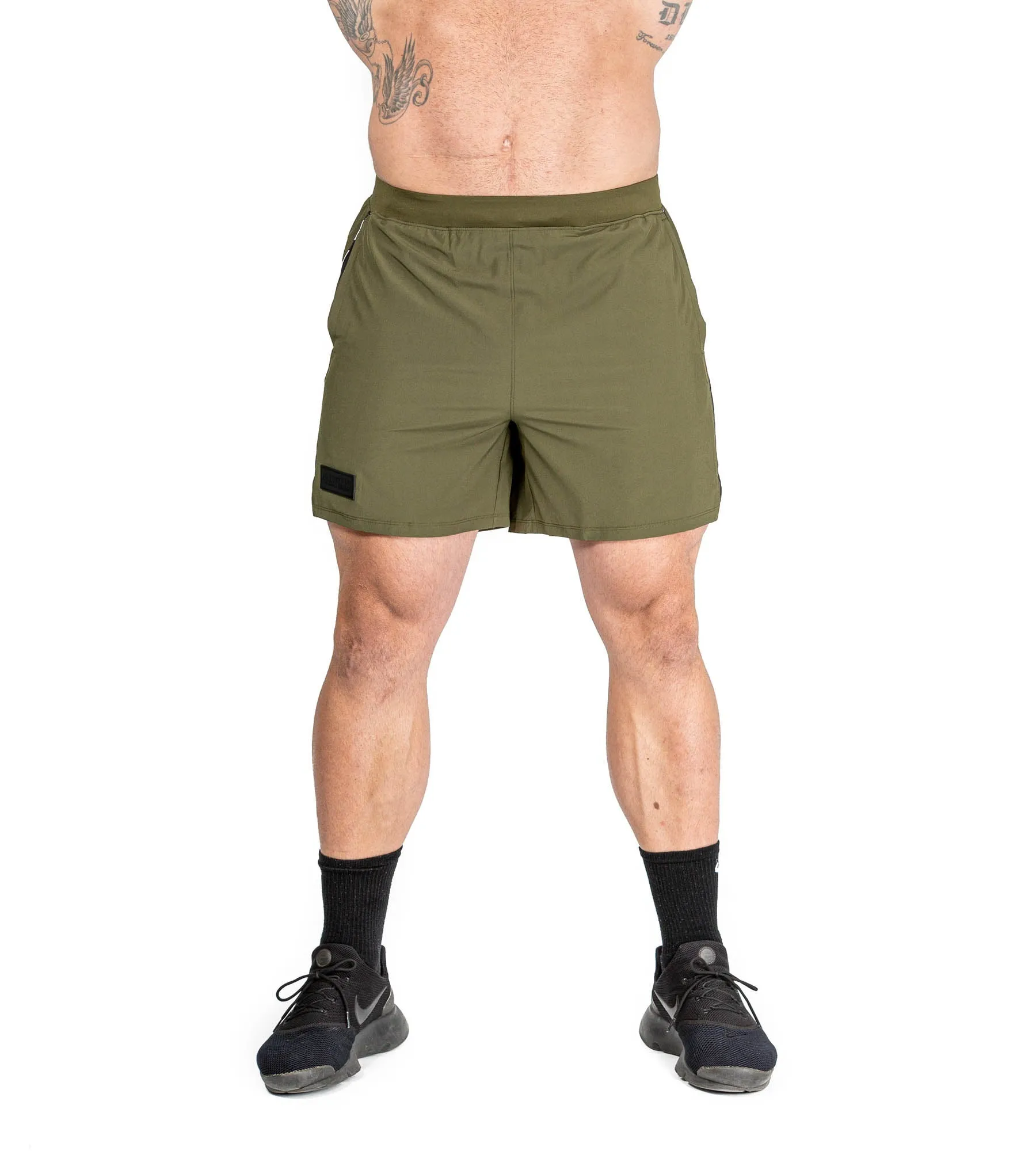 Torque Gym Shorts - Army Green