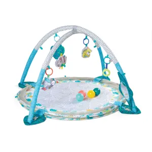 Tropical Treetops | 3-in-1 Jumbo Activity Gym & Ball Pit | Baby Activity Gym | Baby Play Mat | Baby Gym