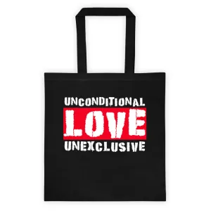 Unconditional Love Unexclusive Two Sided Tote Bag