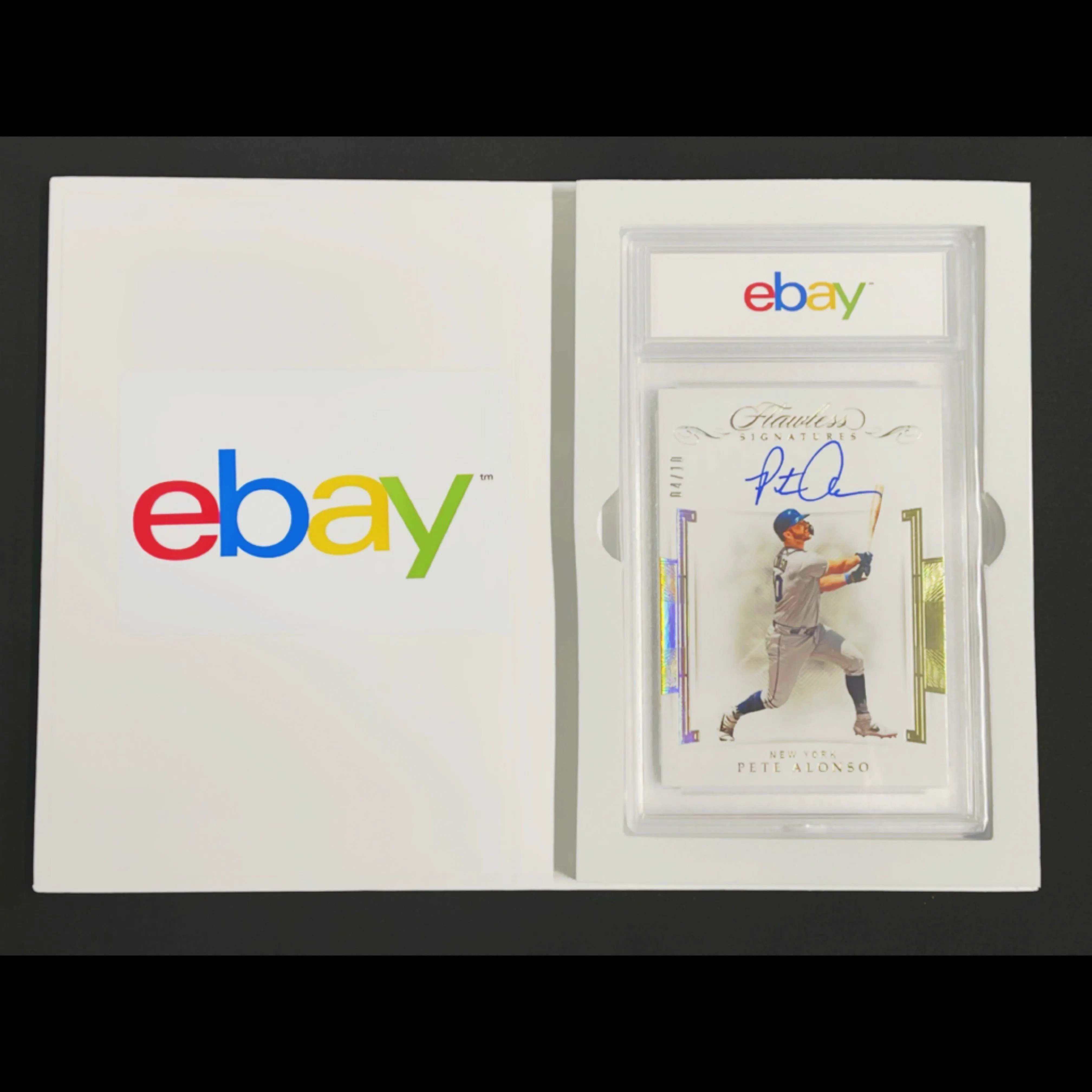 Vanity Slabs Holder for RPA Cards 130pt Thickness Empty Slab for Thick Trading Cards