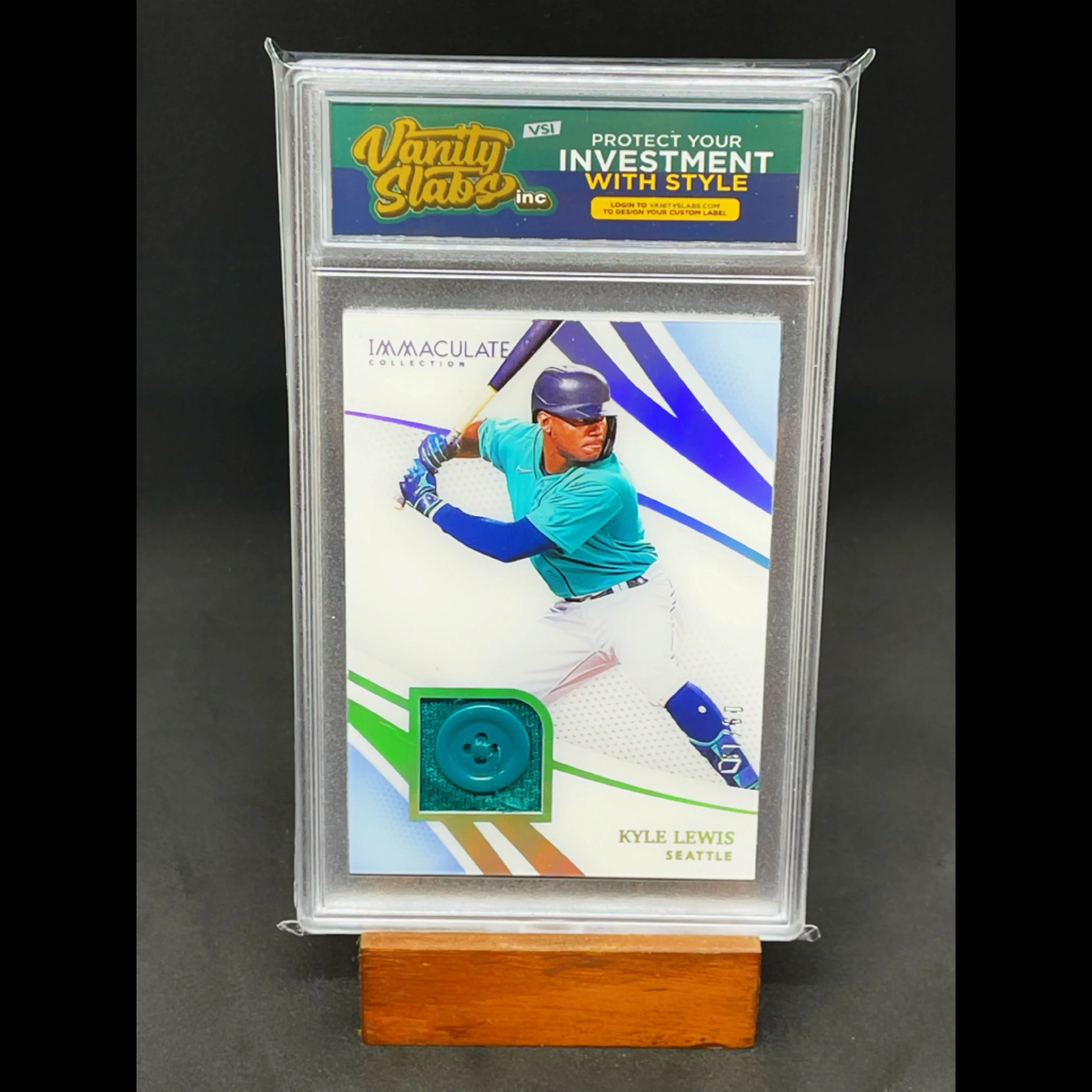 Vanity Slabs Holder for RPA Cards 130pt Thickness Empty Slab for Thick Trading Cards
