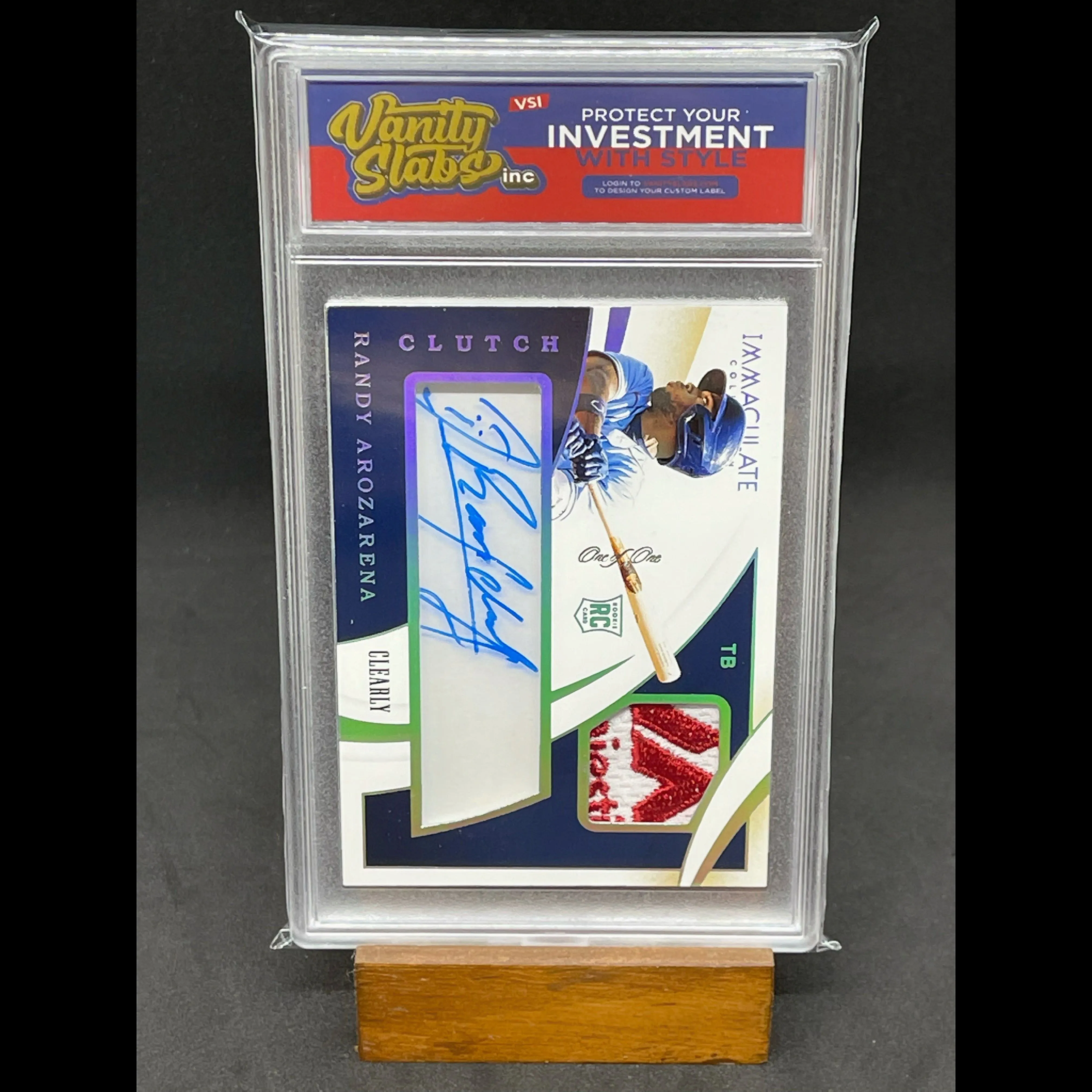 Vanity Slabs Holder for RPA Cards 130pt Thickness Empty Slab for Thick Trading Cards