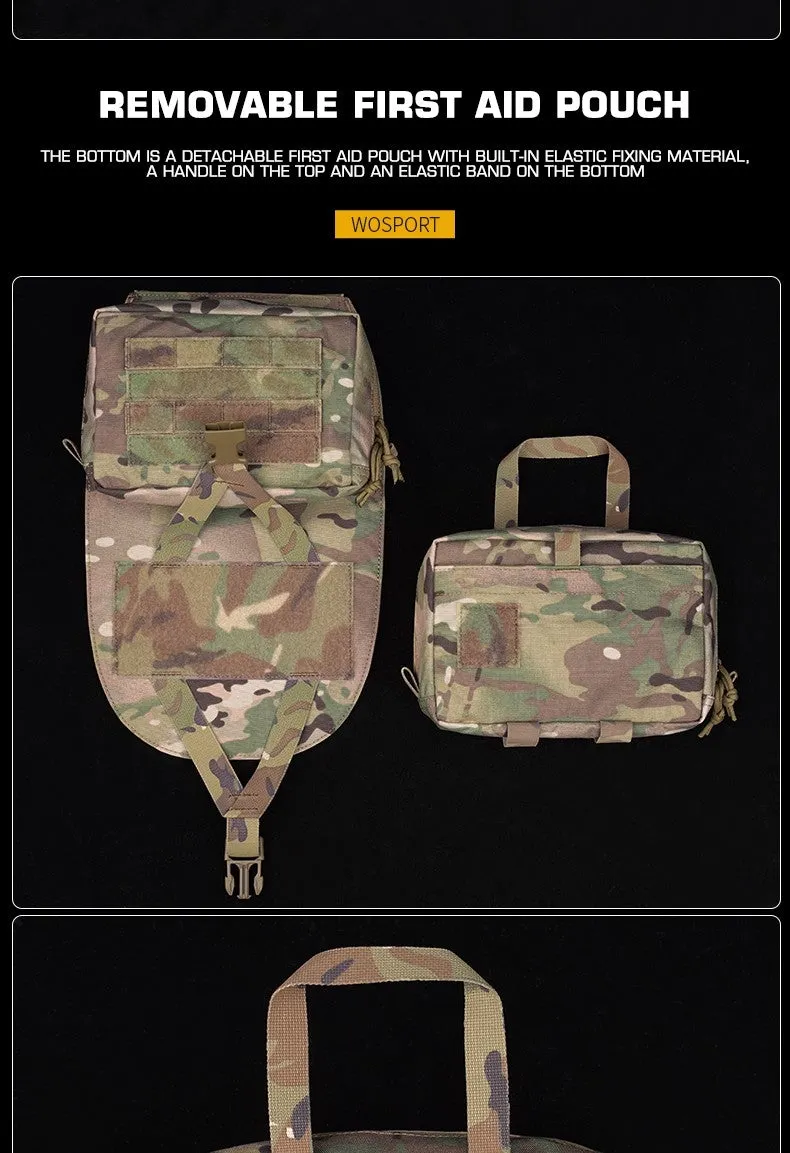 WST Scarab Tactical Molle Backplate - Coyote