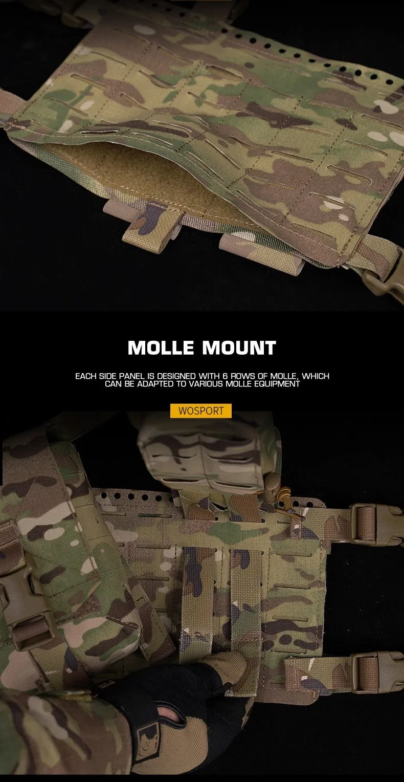 WST Split Tactical Chest Rig Alpha - Coyote