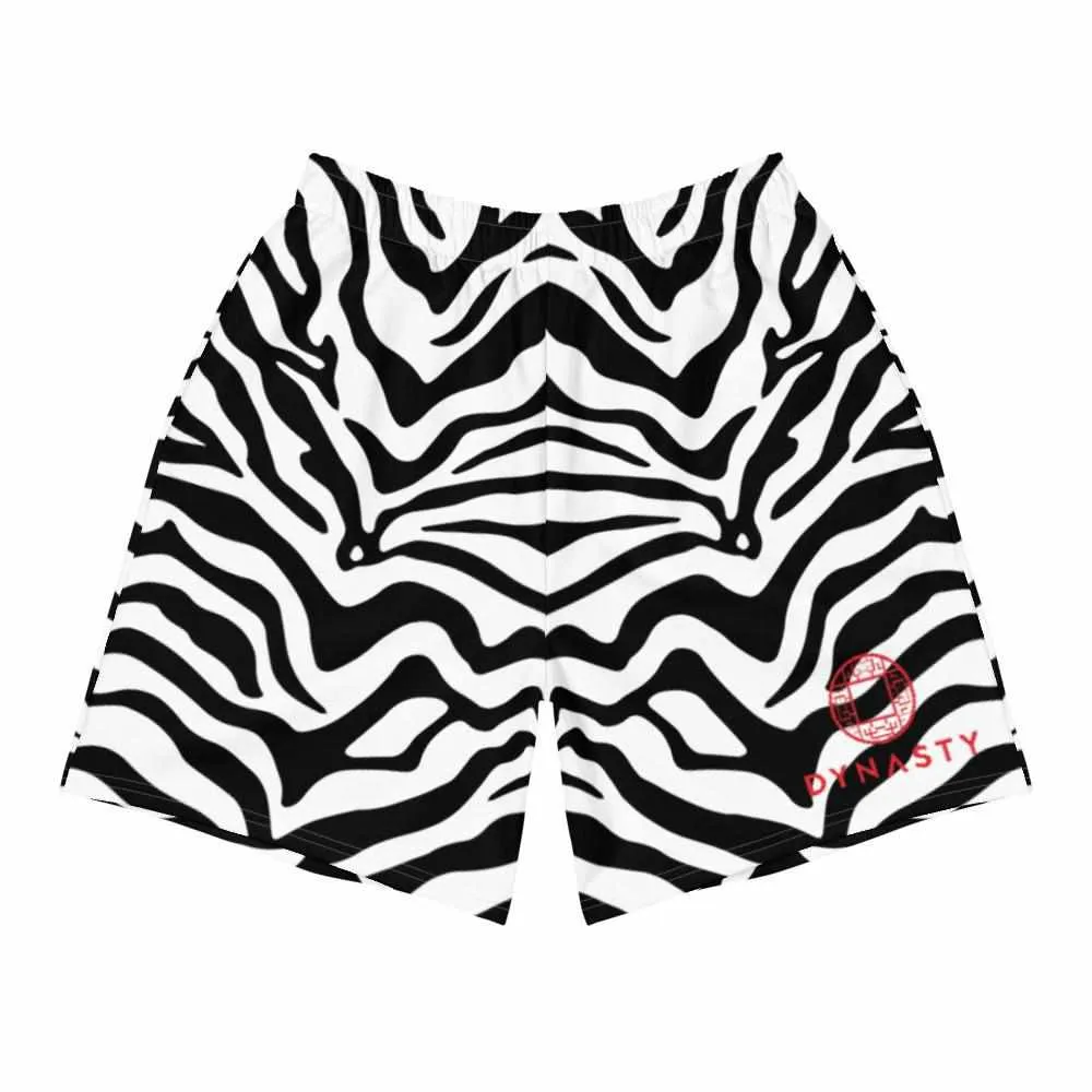 Zebra Skin Active Training Workout Shorts